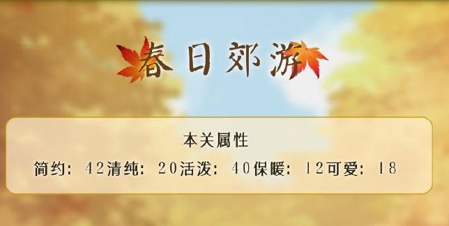 奇迹暖暖春日郊游怎么搭配