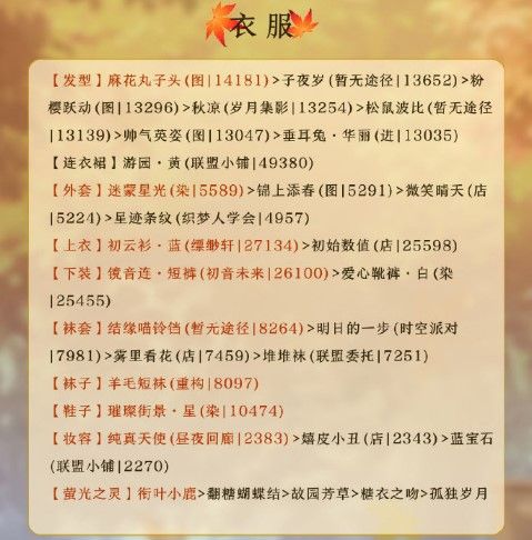 奇迹暖暖春日郊游怎么搭配