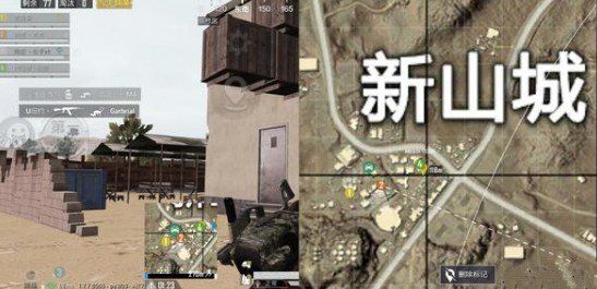 和平精英集装箱建筑在哪里