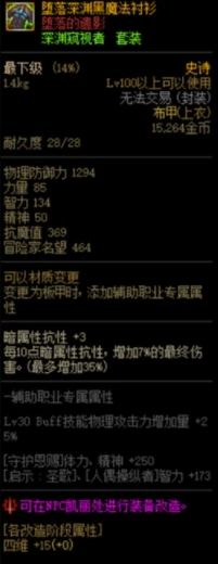 DNF黑鸦之境副本奖励是什么