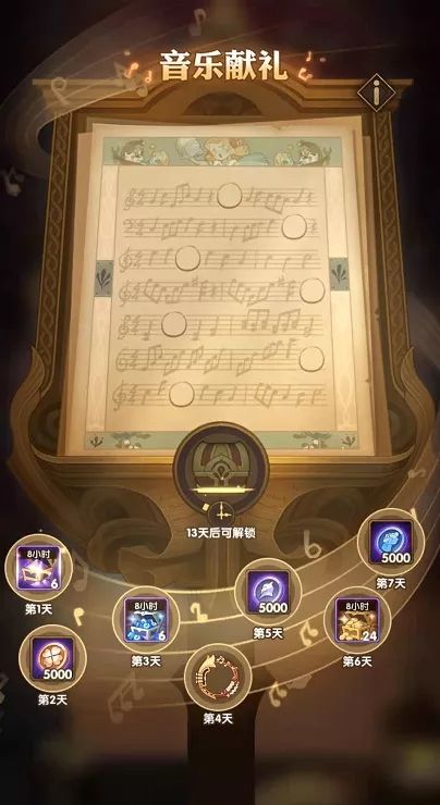 剑与远征音乐献礼奖励有什么