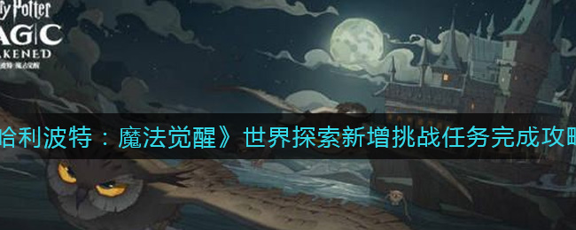 《哈利波特:魔法觉醒》世界探索新增挑战任务完成攻略