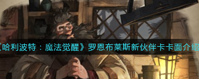《哈利波特:魔法觉醒》罗恩布莱斯新伙伴卡卡面介绍