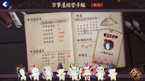阴阳师万事屋怎么升5级