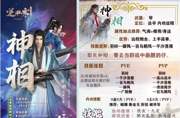 逆水寒手游亲儿子职业有哪些