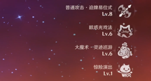 原神林尼天赋怎么加点