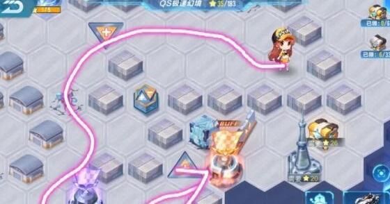 QQ飞车qs极速幻境最佳通关路线是什么