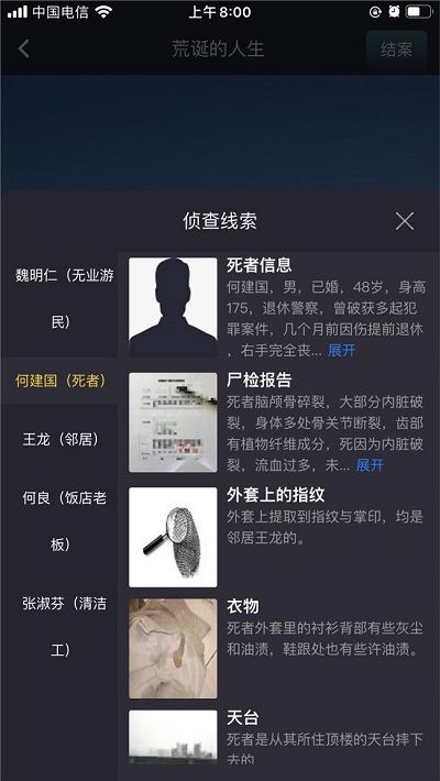 侦探大师荒诞的人生案件凶手是谁