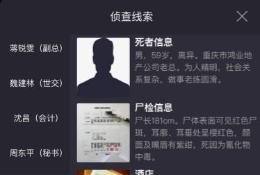 犯罪大师迷局之宴答案是什么