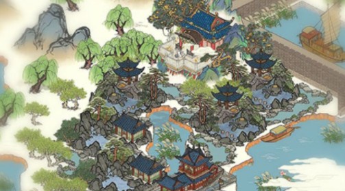 江南百景图广寒宫怎么布局