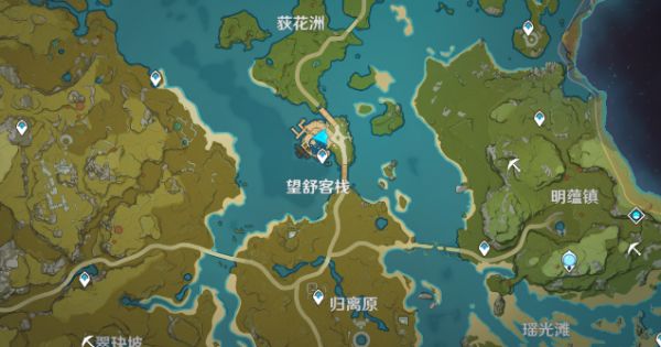 原神百货奇货望舒客栈奇货立本商人怎么找