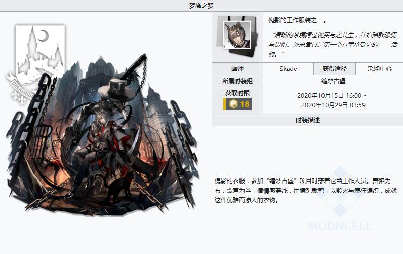 《明日方舟》缠梦古堡时装怎么样