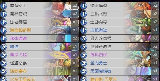 1605259755100154.png 《炉石传说》暗月马戏团奇数贼怎么组