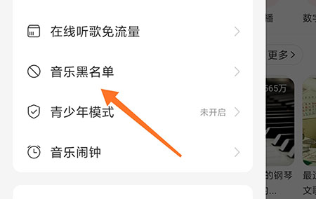 网易云音乐黑名单怎么添加