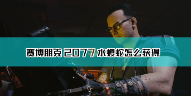 1607913551335830.png 《赛博朋克2077》水蝮蛇怎么获得