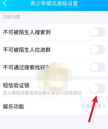 1608864058795608.png QQ青少年模式短信验证锁怎么设置