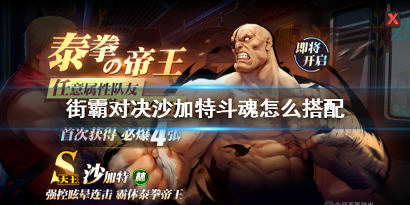 《街霸对决》沙加特斗魂怎么搭配