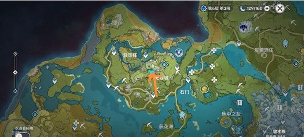 原神玲珑霄灯图宝藏位置在哪