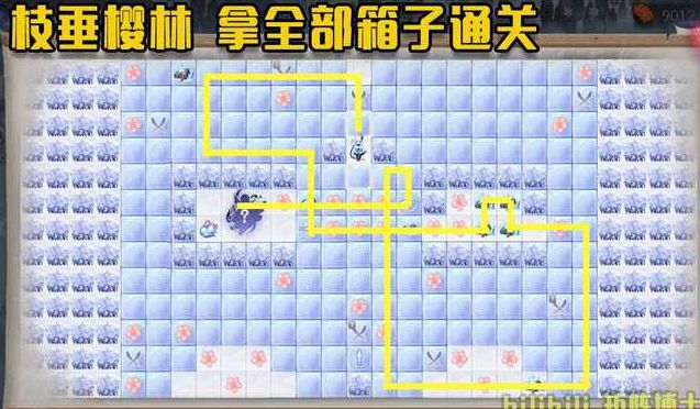 阴阳师枝垂樱林最佳路线图是什么