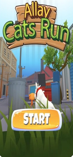 小巷猫跑