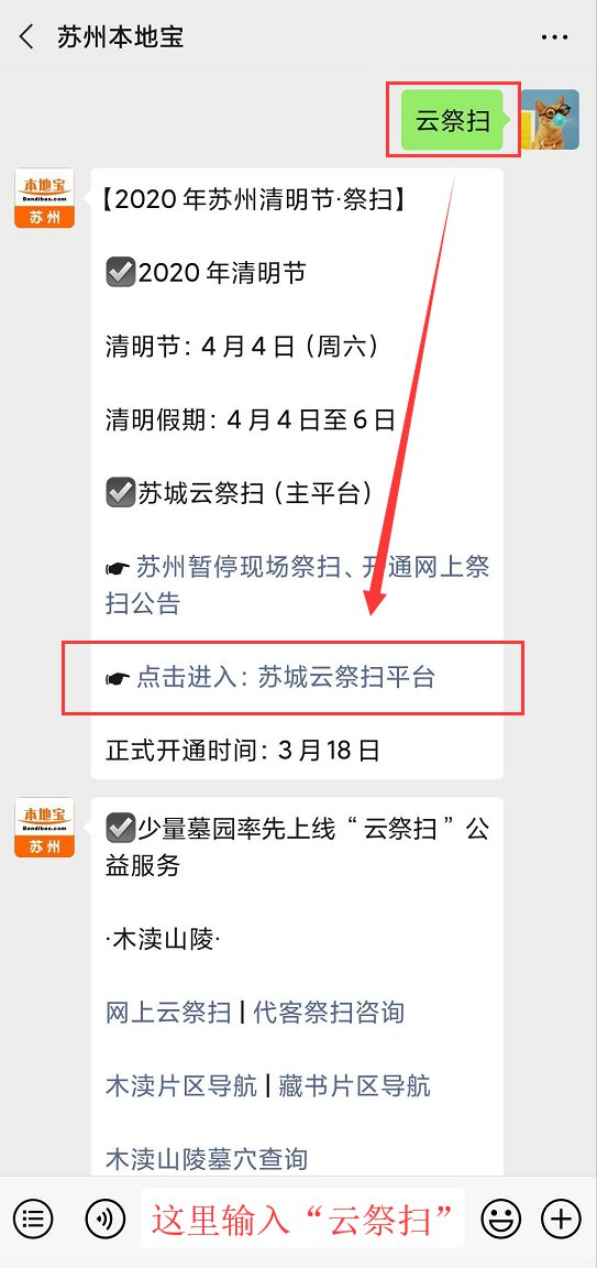 2020苏州清明怎么代祭扫