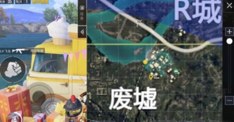 和平精英废墟打卡点位置一览：废墟打卡点位置坐标分享[多图]图片2