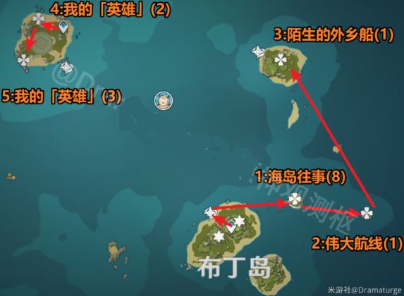 原神海螺回叙第二天位置分布图：海螺回叙第二天位置坐标大全[多图]图片3
