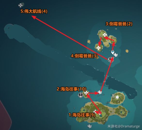 原神海螺回叙第二天位置分布图：海螺回叙第二天位置坐标大全[多图]图片4