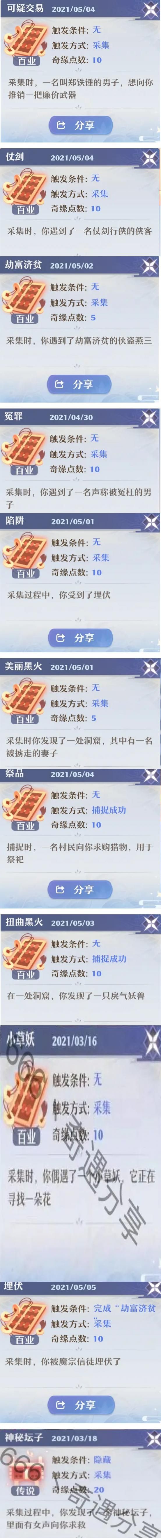 梦幻新诛仙奇遇任务攻略：全部奇遇任务触发完成方法汇总[多图]图片2