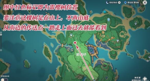 原神医樱雷樱树位置大全：稻妻医樱任务完成攻略[多图]图片10