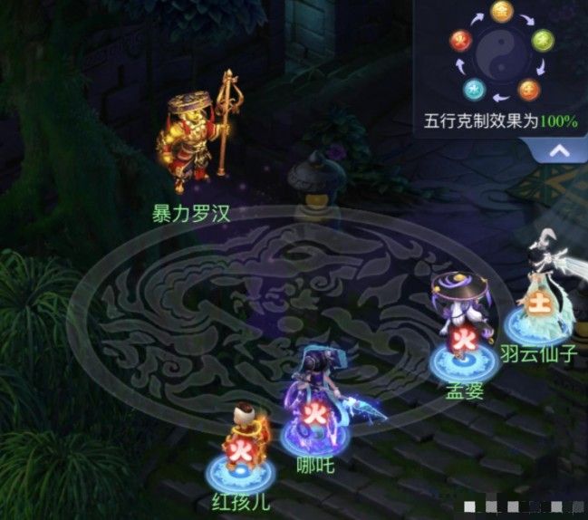 梦幻西游网页版五行斗法暴力罗汉怎么打？五行斗法暴力罗汉通关阵容攻略[多图]图片1