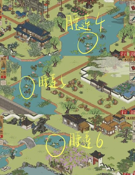 江南百景图长恨歌睡莲在哪里？杭州探险长恨歌睡莲位置大全[多图]图片2