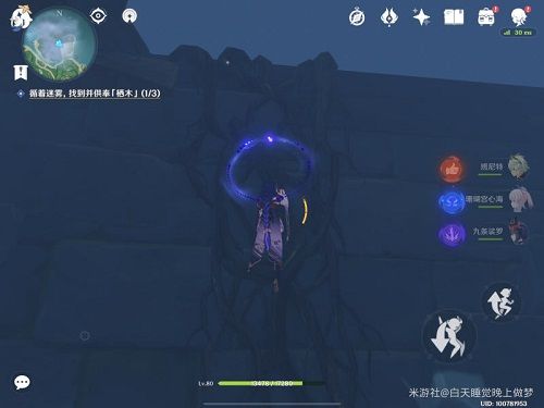 原神千来神祠解密攻略：鹤观岛千来神祠雷神瞳石板位置分享[多图]图片1