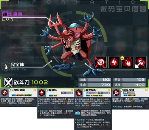 数码宝贝新世纪进化表：进化顺序和完全体图鉴大全[多图]图片16
