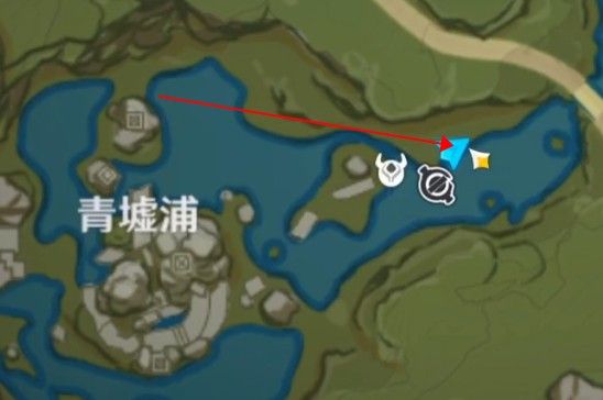 原神古时孤影青墟浦勘探点在哪？青墟浦勘探点位置分布图一览[多图]图片4