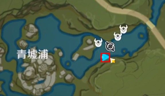 原神古时孤影青墟浦勘探点在哪？青墟浦勘探点位置分布图一览[多图]图片8