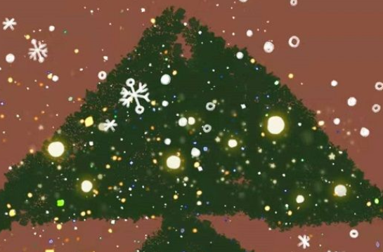 抖音圣诞树用什么画