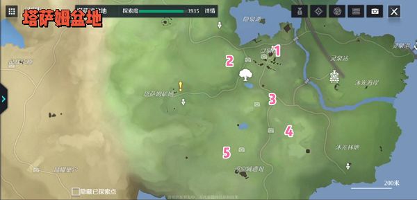 诺亚之心雷鸣秘境风景点位置大全：雷鸣秘境风景点位置图文分享[多图]图片5