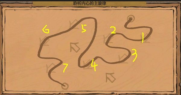 江南百景图聆听内心的主旋律攻略：聆听内心的主旋律路线画法图解[多图]图片2