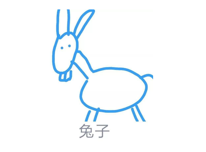 QQ画图红包怎么画兔子