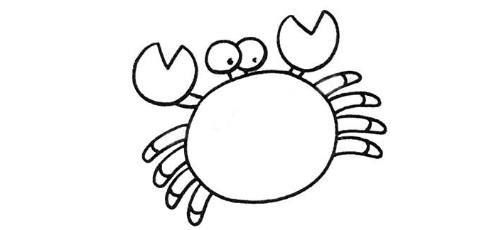 qq画图红包螃蟹怎么画