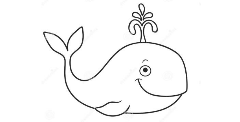 QQ画图红包怎么画鲸鱼