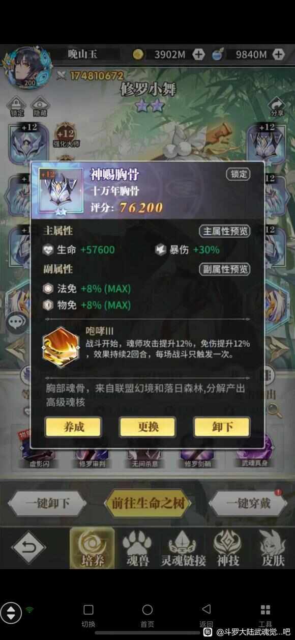 斗罗大陆武魂觉醒修罗小舞魂骨怎么搭配？修罗小舞魂骨最强技能推荐[多图]图片6