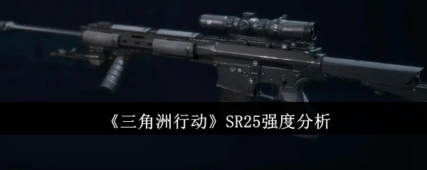 三角洲行动SR25强度怎么样