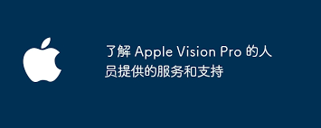 AppleVisionPro服务与支持