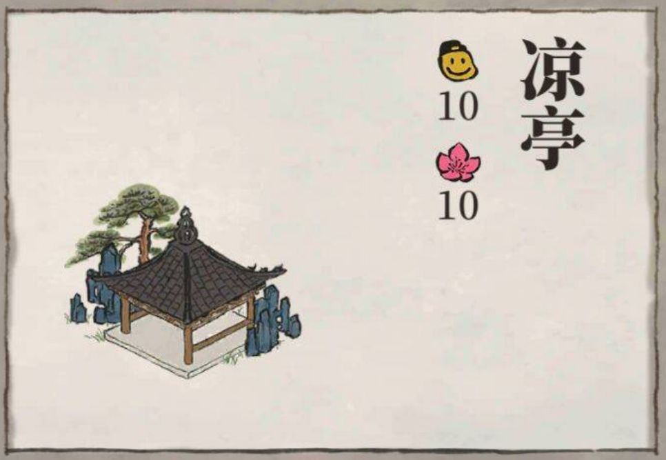 《江南百景图》有几种亭子类型建筑