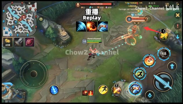 LOL手游盲僧怎么W自己